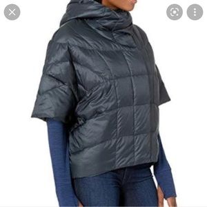 Womens Nau Down Stole Poncho